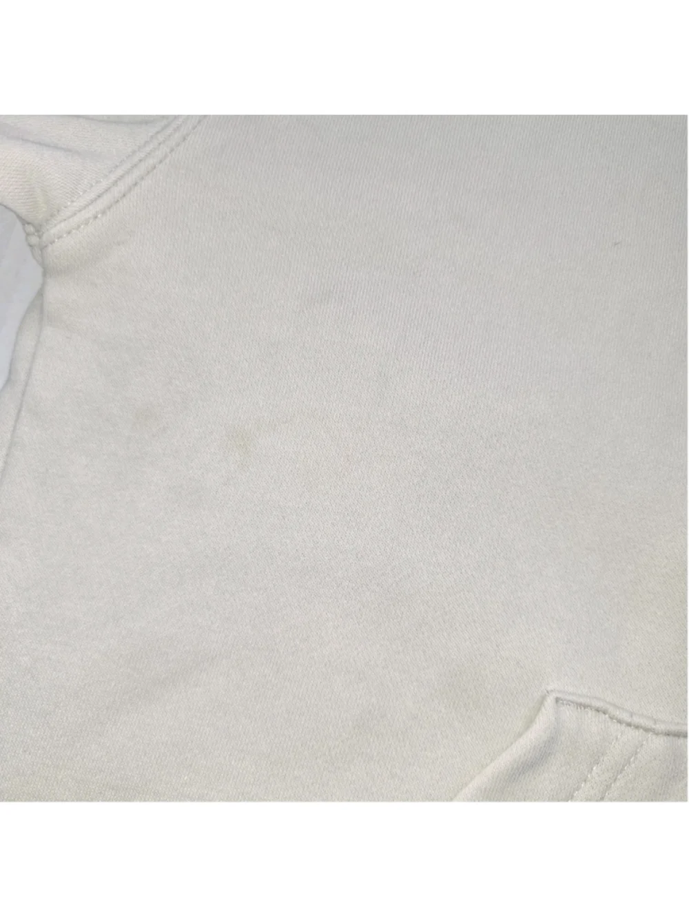 Carhartt Logo Print Pullover Hoodie Off-White Size XL 18-20 Youth